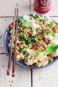 Thai Chicken Noodles - Kuay Tiew Kua Gai
