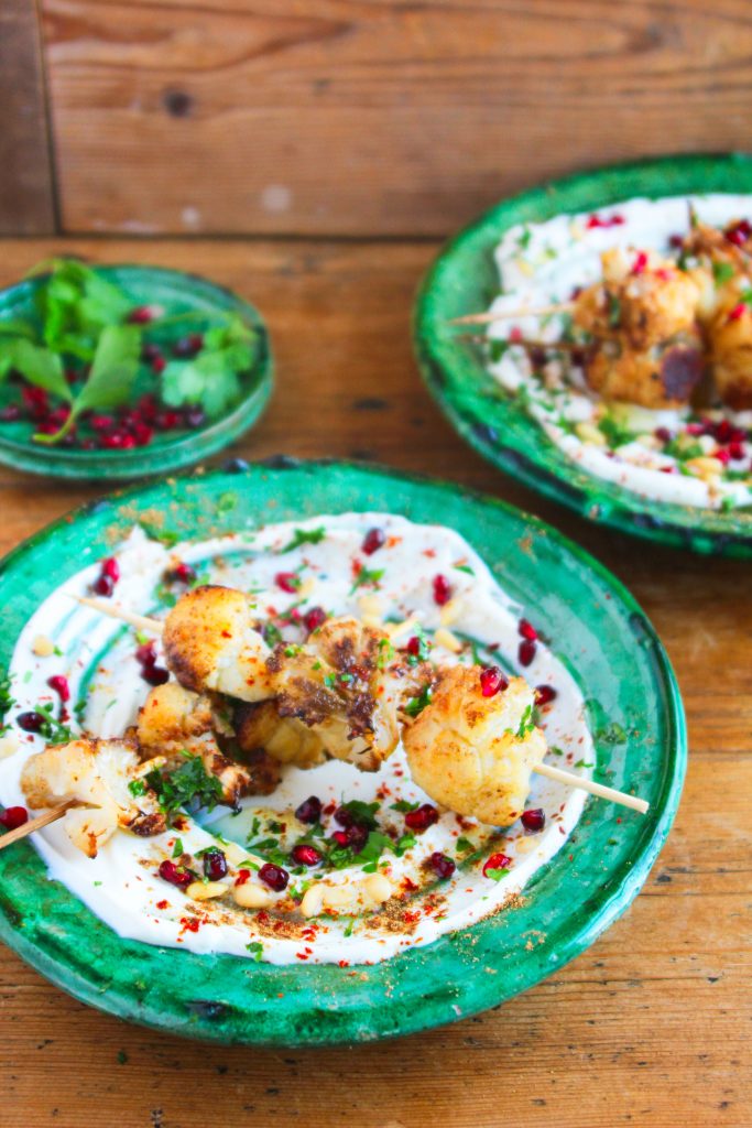 Lebanese Cauliflower Kebabs