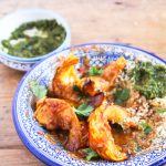 Saffron scented squash tagine