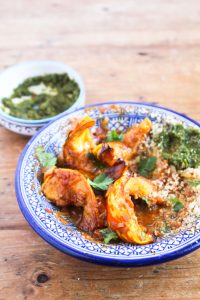 Saffron scented squash tagine