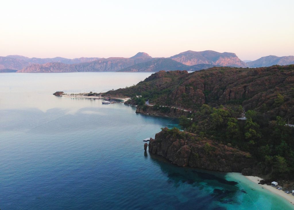 Turkey the Mediterranean coastline