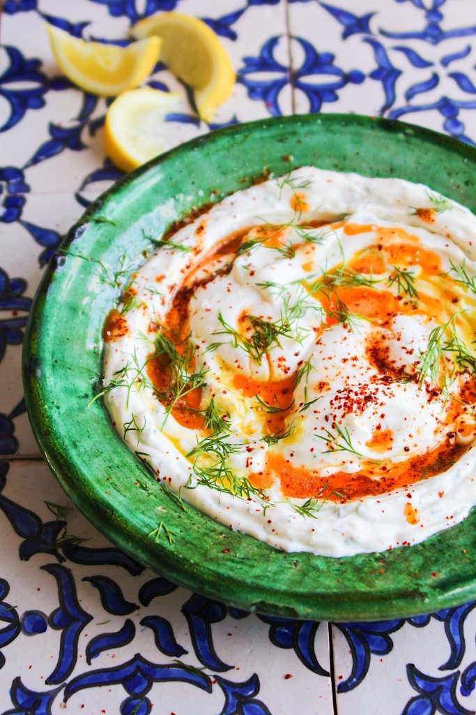 Turkish Eggs çilbir Turkish Eggs çilbir