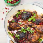 Sticky Pomegranate Chicken