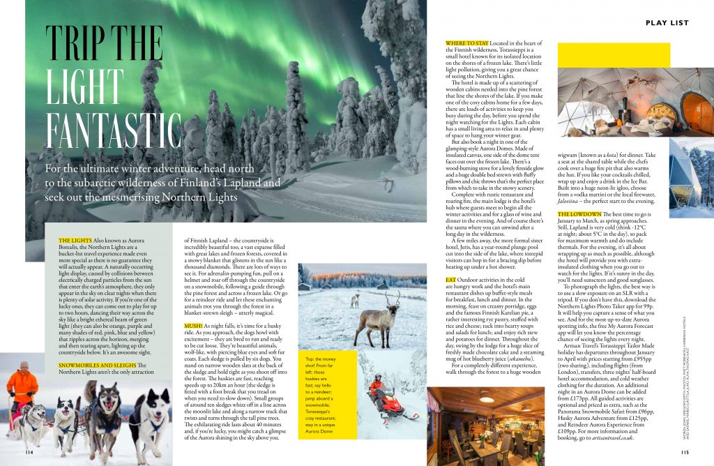 Grazia Finland travel guide