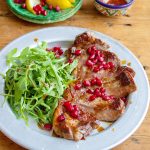 Pomegranate Steak Salad