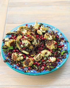 Cauliflower and Black Rice Salad