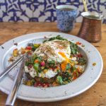 Feta, Chard and Zaatar Eggs