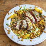 Tuna orange and herb salad recipe