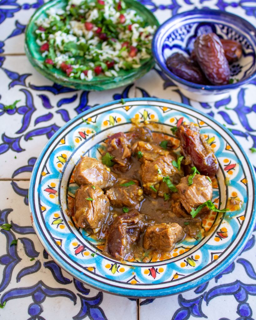 Lamb Date and Saffron Tagine