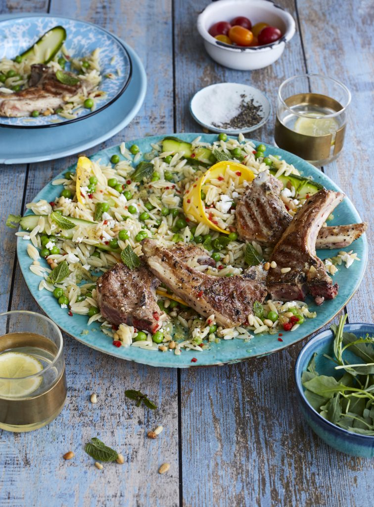 Summer Lamb and Orzo Salad