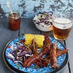 Sticky Harissa Lamb Ribs