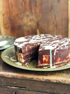 Chocolate and Tahini Cake