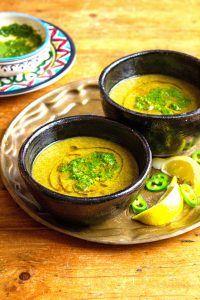 Swiss Chard and Red Lentil Soup