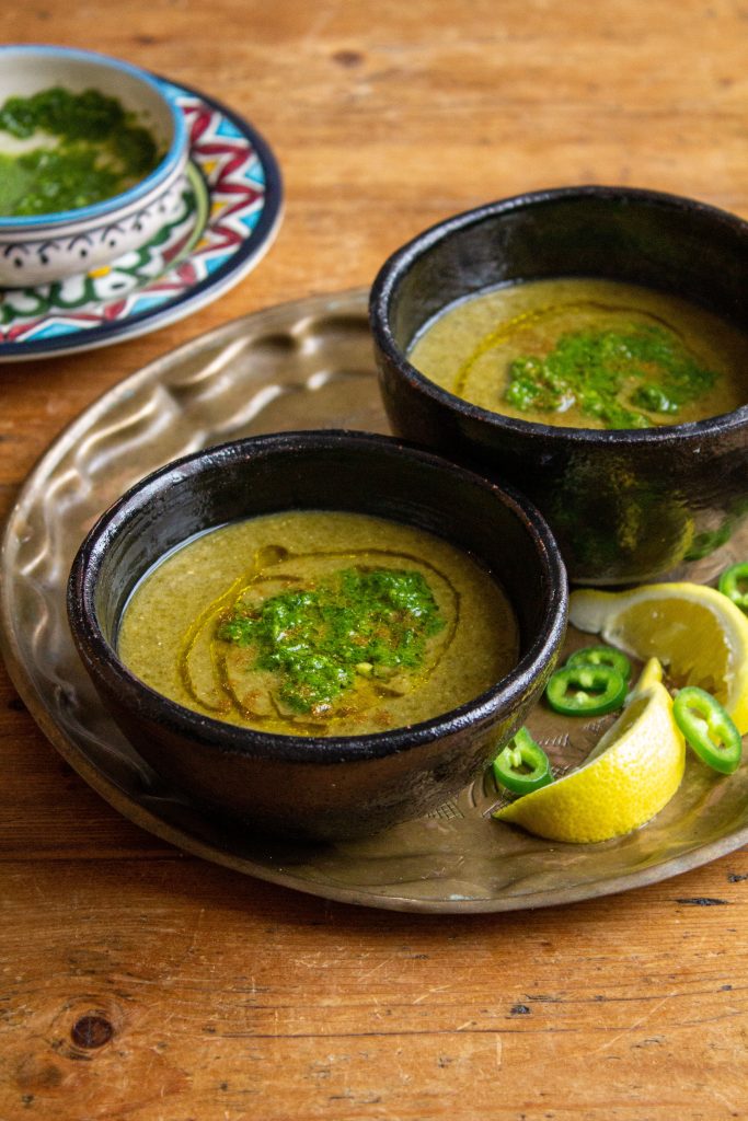 Swiss Chard and Red Lentil Soup