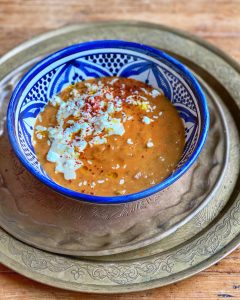 White Bean and Roasted Veggie Soup