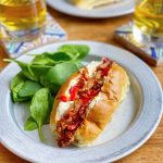 Harissa Philly Cheesesteaks