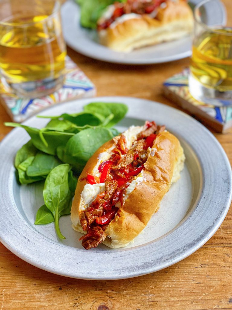 Harissa Philly Cheesesteaks Harissa Philly Cheesesteaks