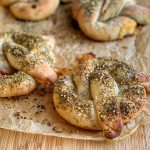 Cheesy Zaatar Pretzels