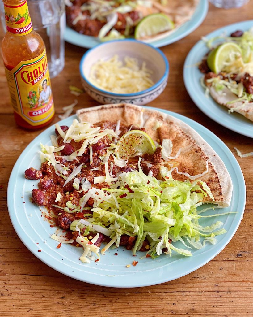 Chilli Con Carne Burritos Chilli Con Carne Burritos