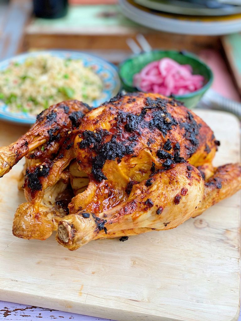 Harissa Spiced Roast Chicken