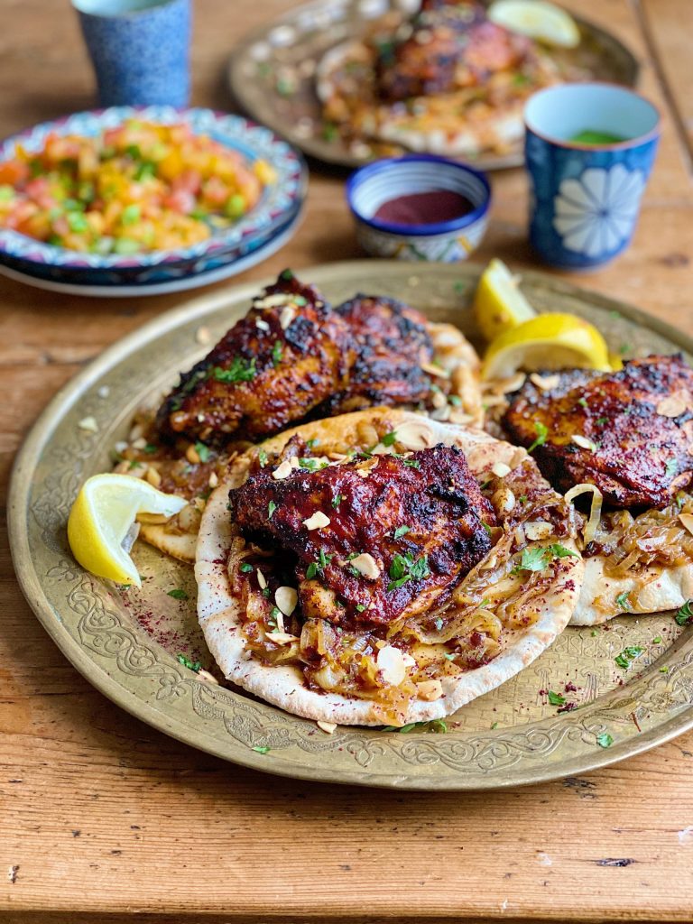 Sumac Roast chicken - Palestinian Mousakhan