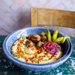 Lamb Kofta Hummus Bowls