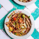 Pomegranate Lamb Salad