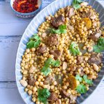 Moroccan Lamb Stew with Giant Couscous