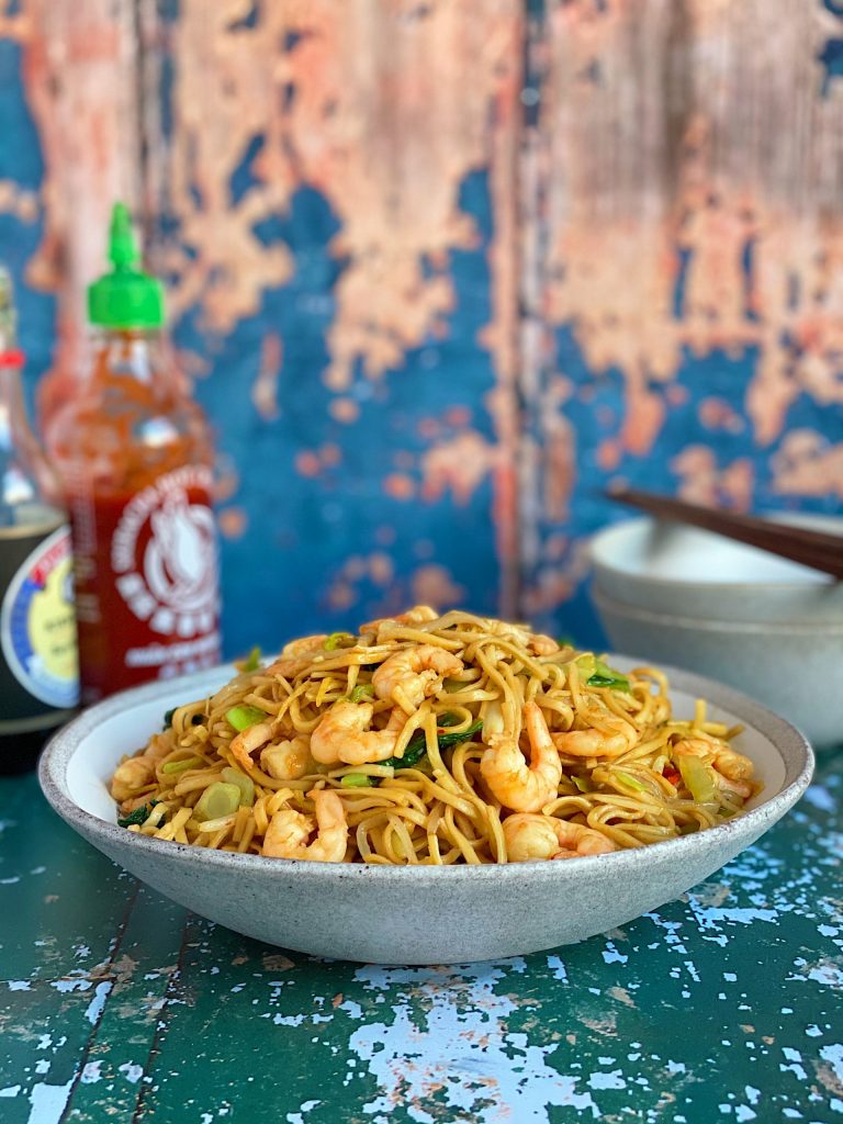 Spicy Prawn Chow Mein Spicy Prawn Chow Mein