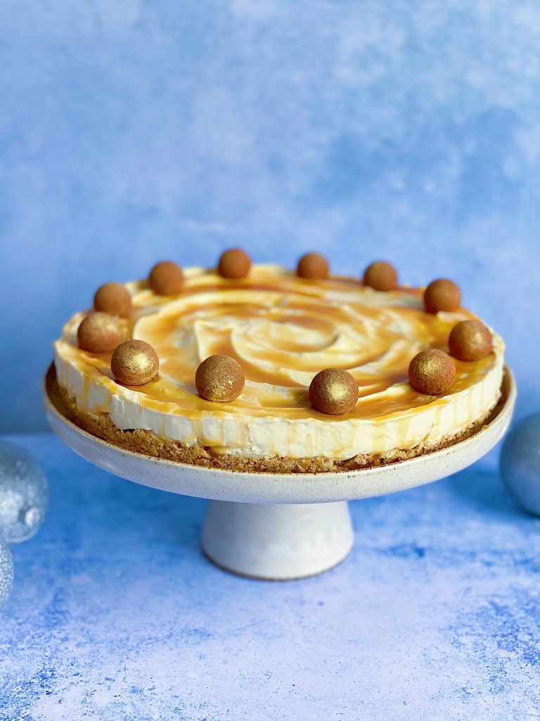 salted-caramel-cheesecake- Salted Caramel Cheesecake