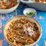 Greek Beef and Orzo Stew - Youvetsi