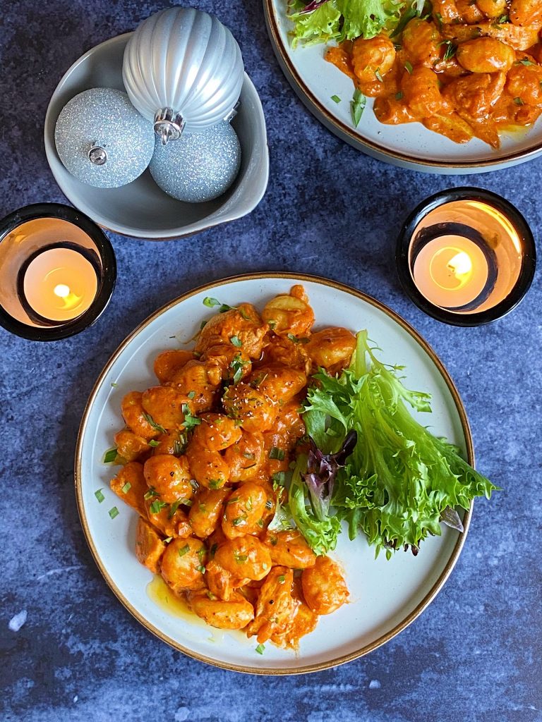 Chicken and Gnocchi Paprikash