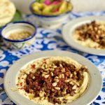 Fried Lamb Hummus