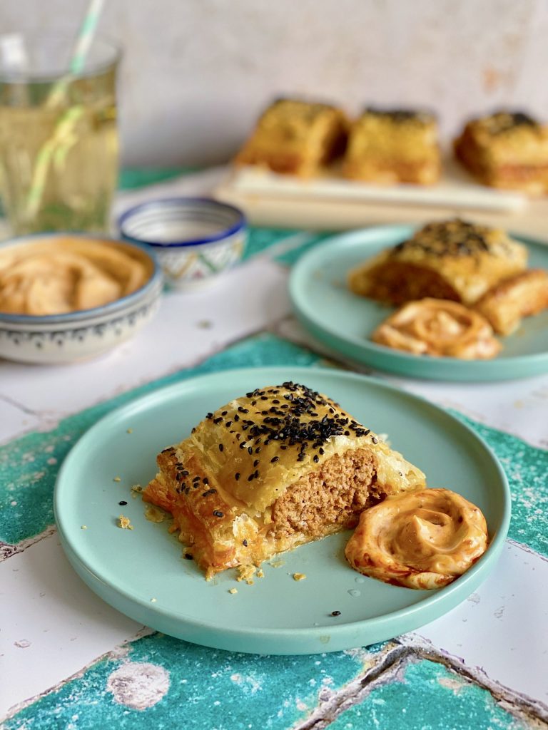 Harissa Sausage Rolls