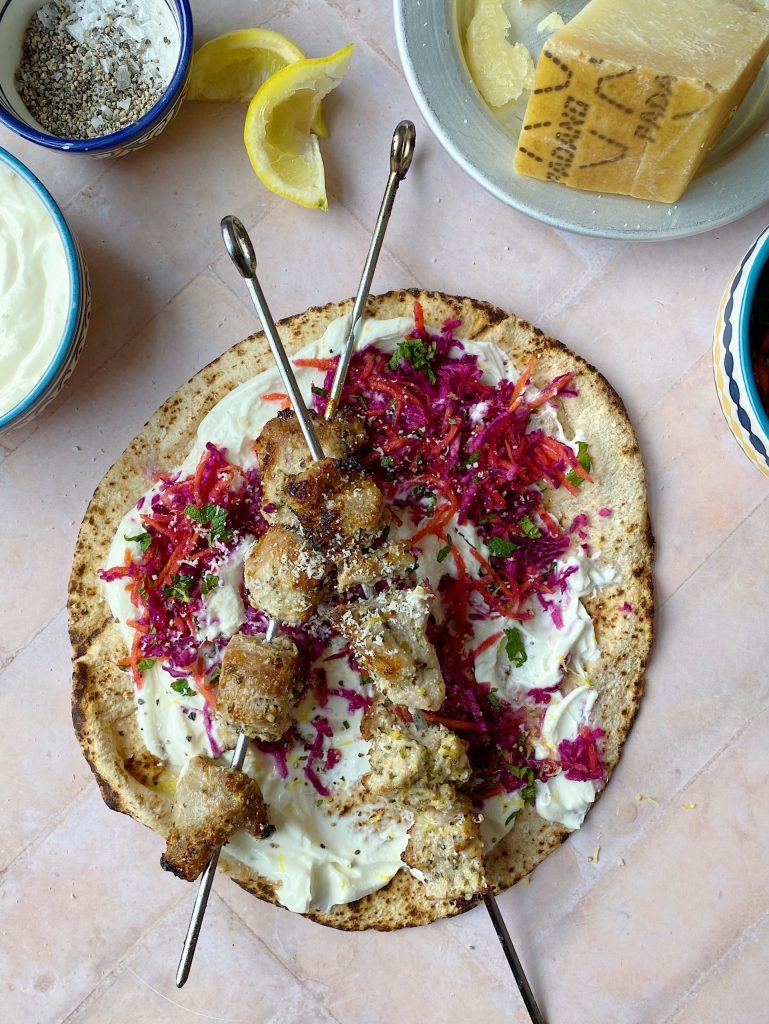 Black Pepper and Lemon Pork Skewers Black Pepper and Lemon Pork Skewers