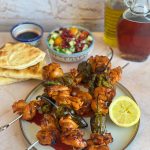 Pomegranate and Maple Chicken Kebabs