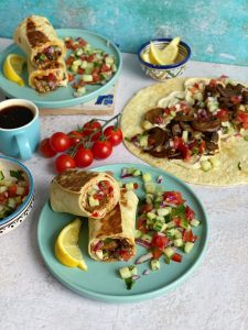 Vegan Mushroom Shawarma