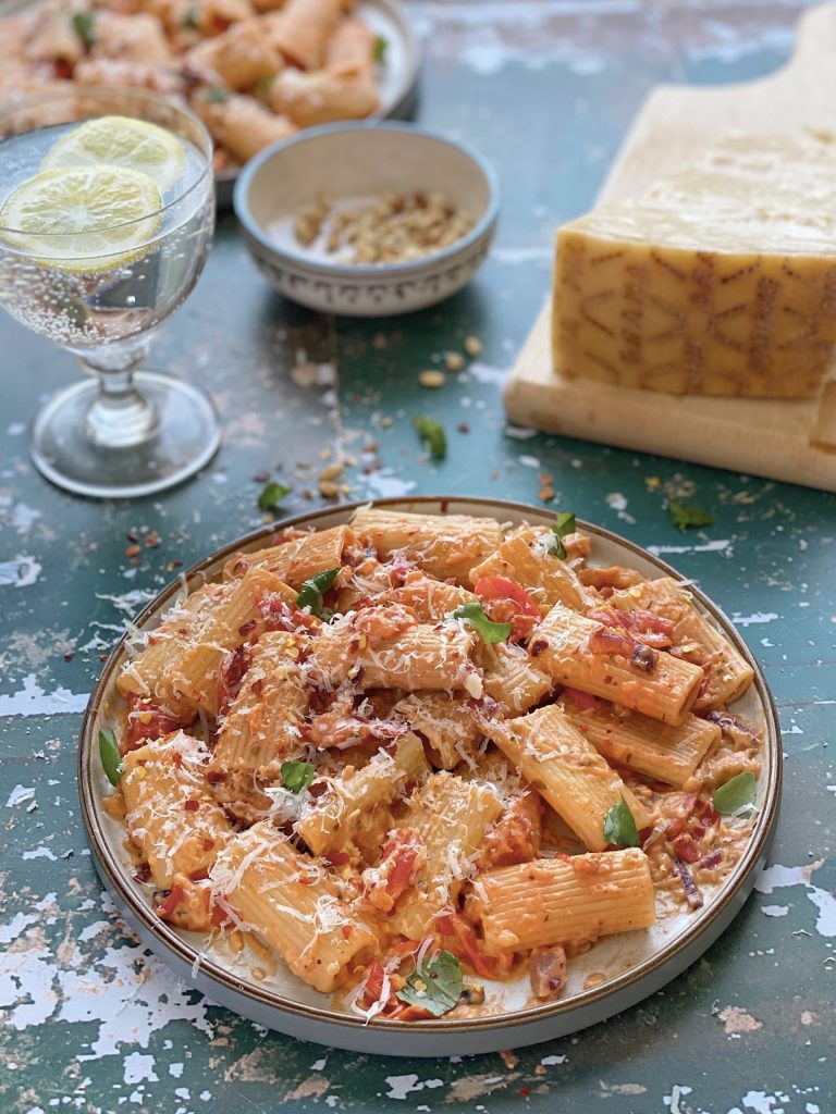 Smoked Aubergine Pasta