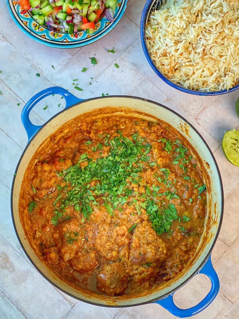 Persian Lamb and Split Pea Stew