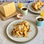 Brown Butter Scrambled Eggs with Grana Padano Riserva