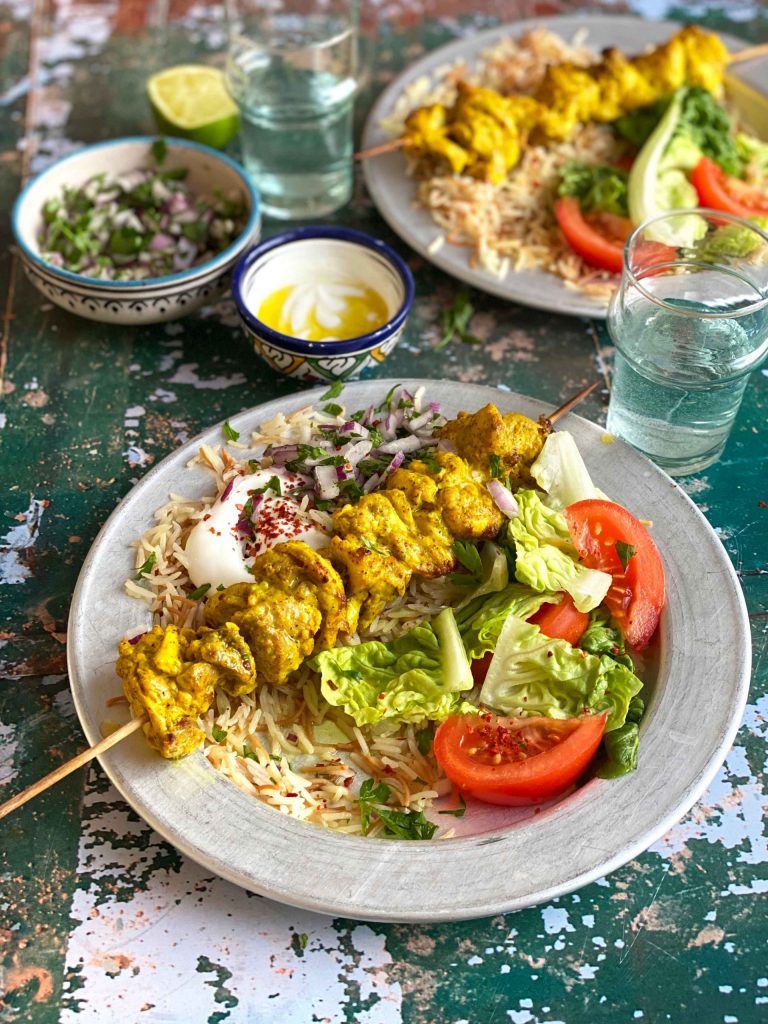 Black Pepper and Fenugreek Chicken Kebabs