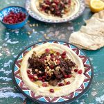 Pomegranate Lamb Hummus