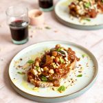 Lebanese Aubergine and Chickpea Stew - Maghmour