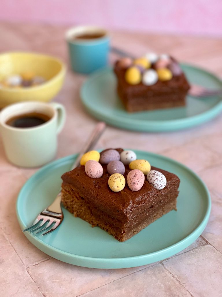 Easter Egg Traybake Easter Egg Traybake