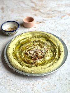 Green Pesto Hummus Recipes