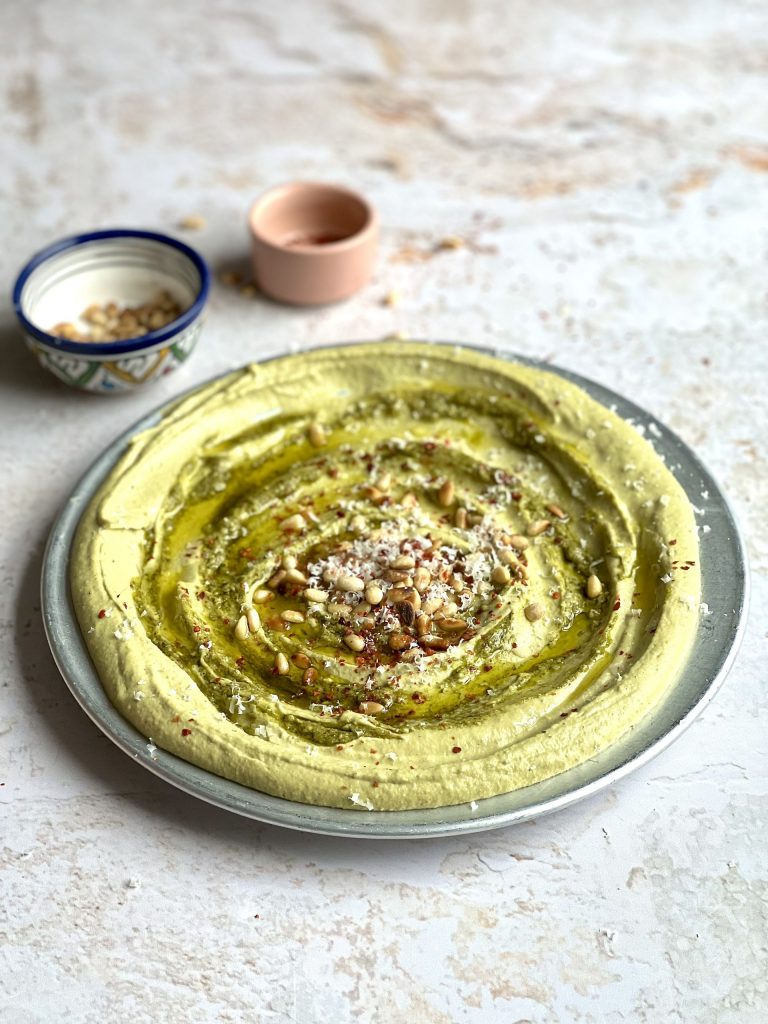 Green Pesto Hummus Recipes Green Pesto Hummus Recipes