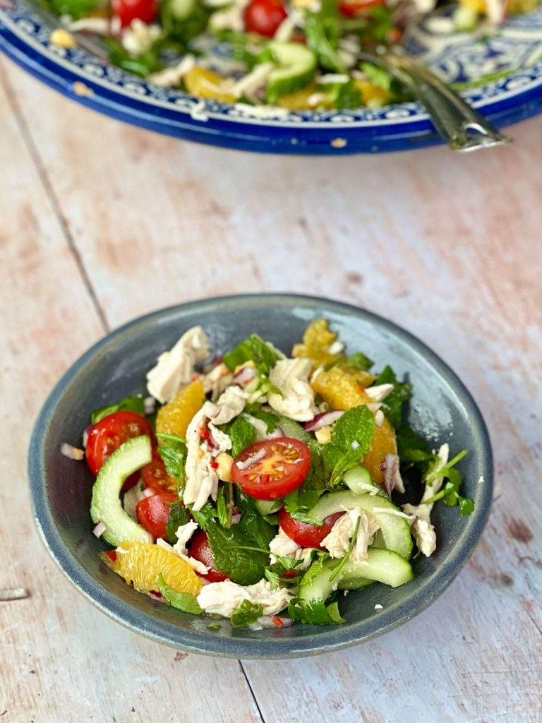 Thai Shredded Chicken Salad