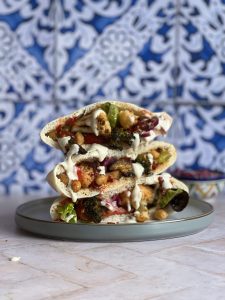 Loaded Veggie Pittas