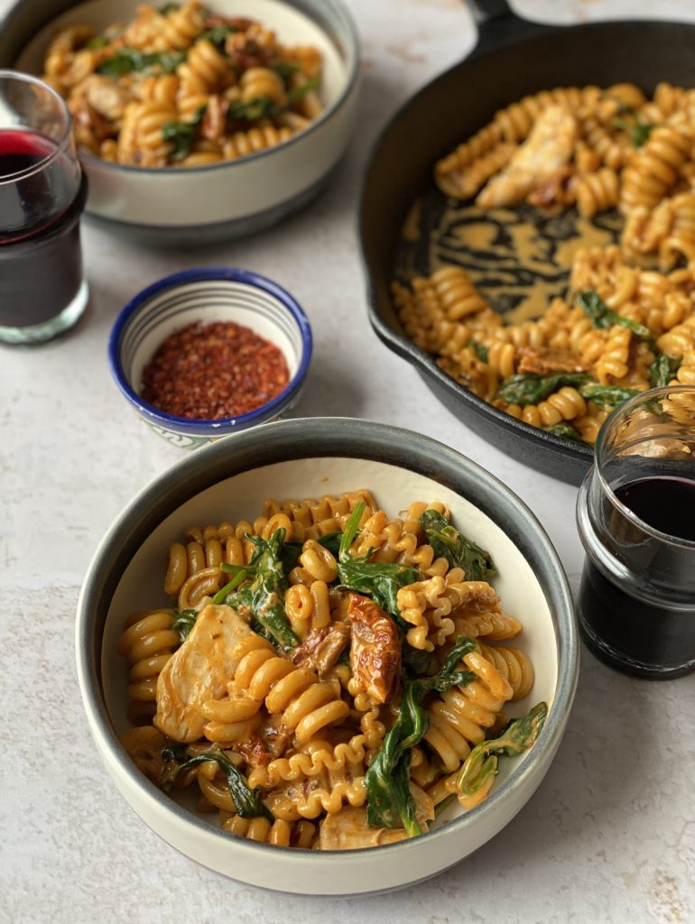 Creamy Chipotle Chilli Chicken Pasta