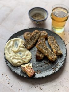 Air Fryer Halloumi Chips